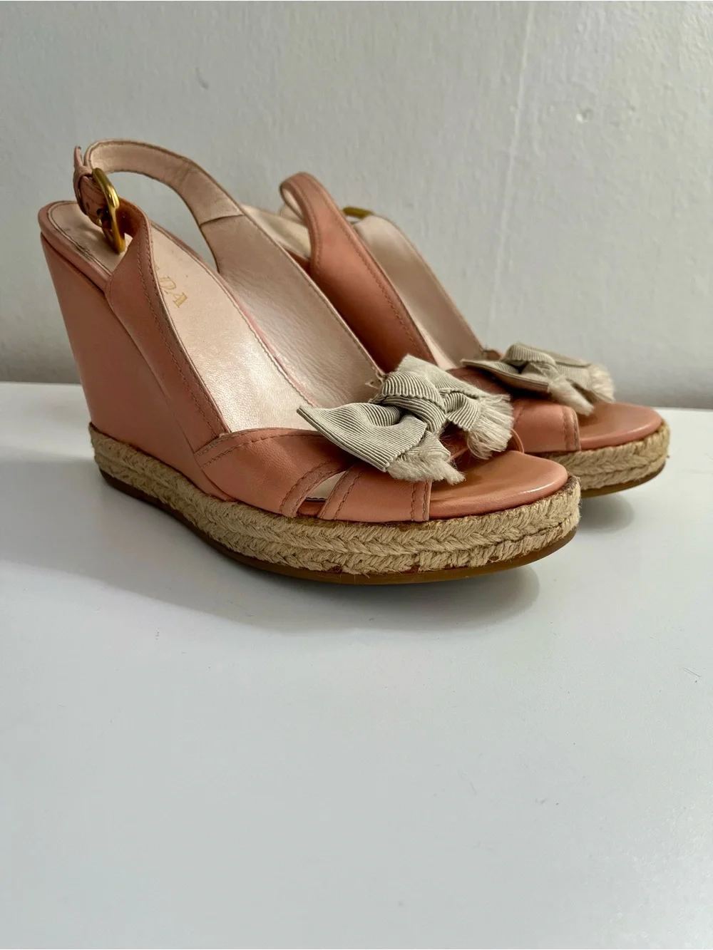 Prada authentic espadrille